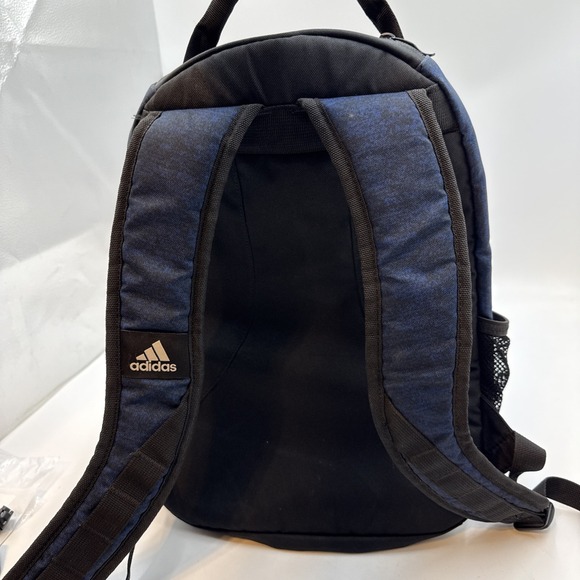 BACKPACK Adidas Unisex Black/Blue Travel, Laptop School EXCELLENT CONDITION - Picture 3 of 4
